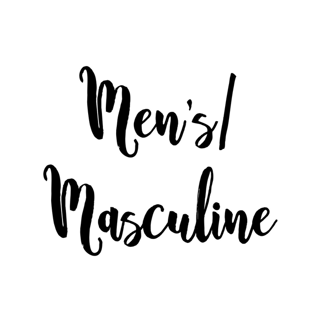 Men&#39;s/Masculine