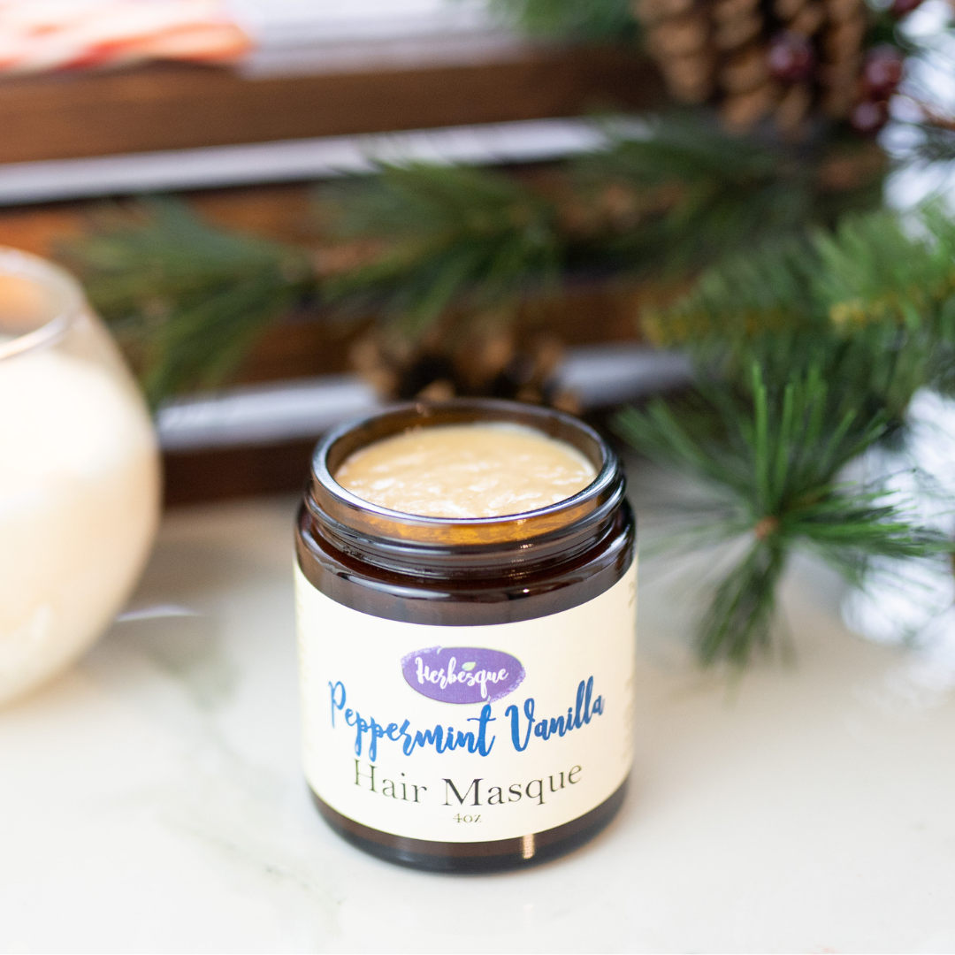 Peppermint Vanilla Hair Masque