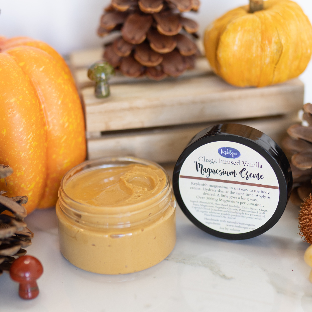 Vanilla Chaga Magnesium Creme
