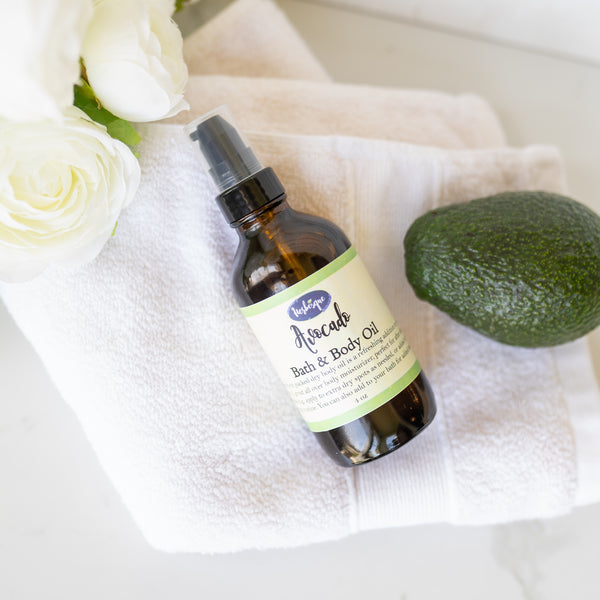 Avocado Bath & Body Oil *imperfect labels*