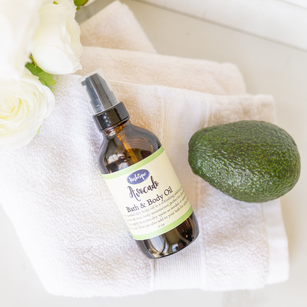 Avocado Bath & Body Oil *imperfect labels*