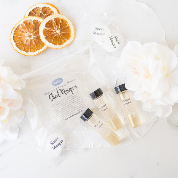 White Tea & Orange Blossom Sheet Masques