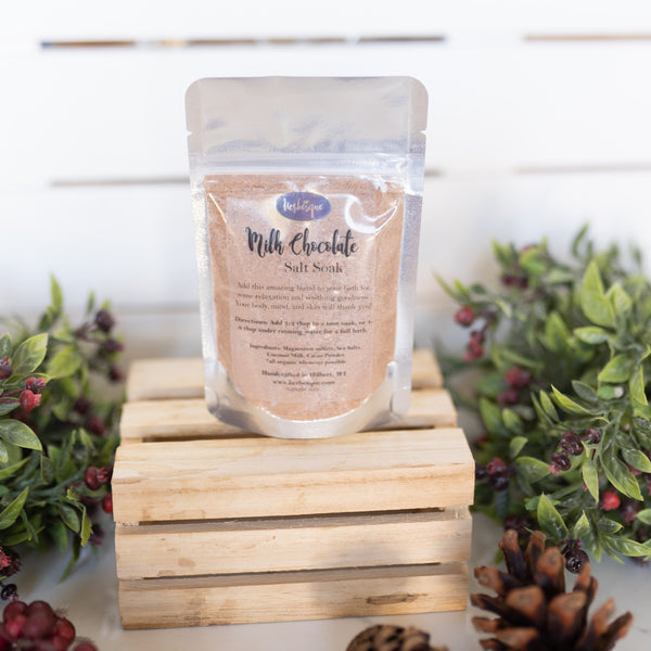 Milk Chocolate Bath Soak Minis