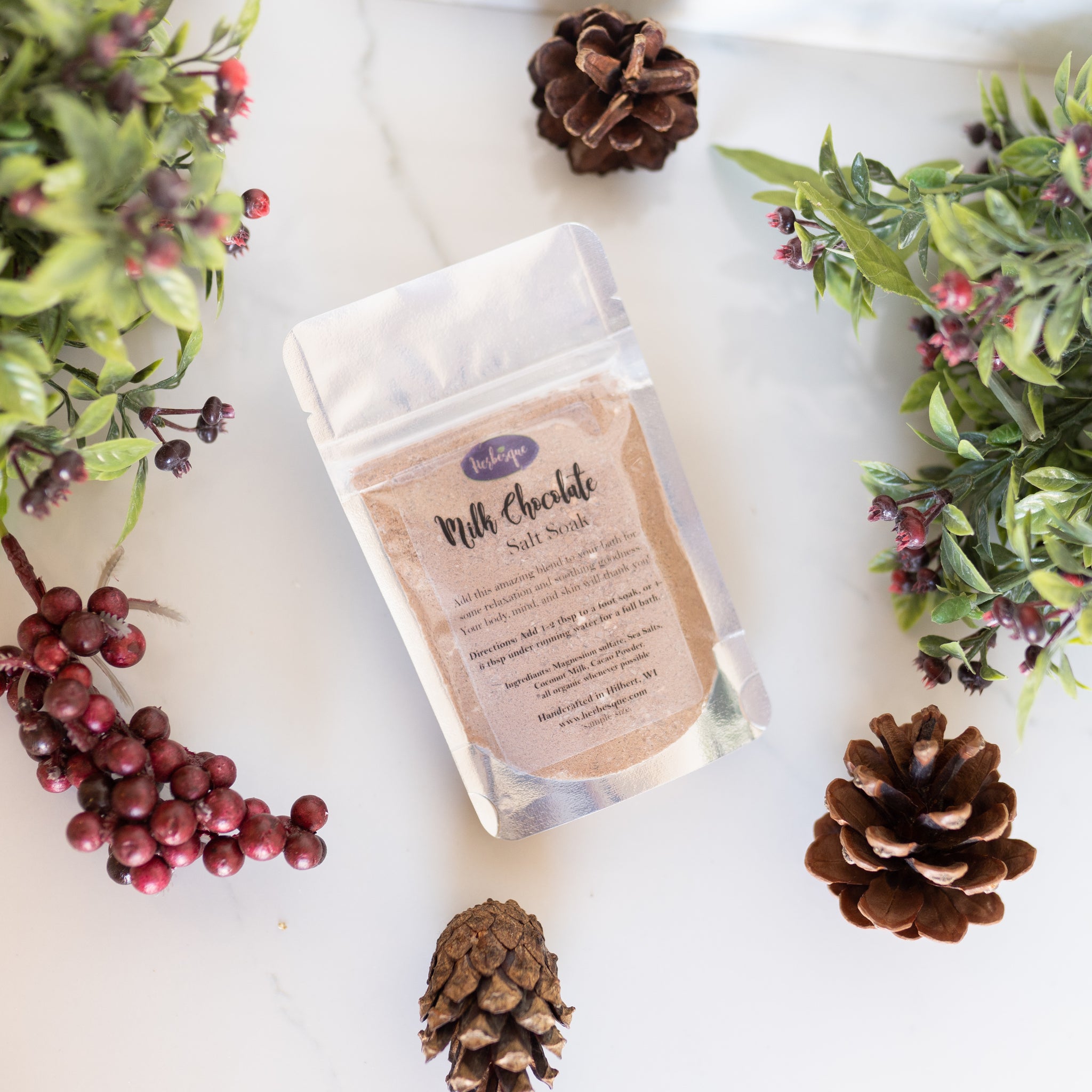 Milk Chocolate Bath Soak Minis