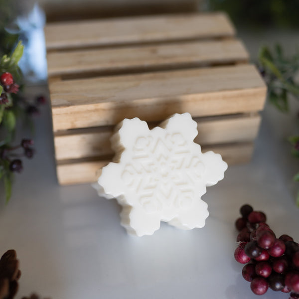 XL Vanilla Snowflake Soaps