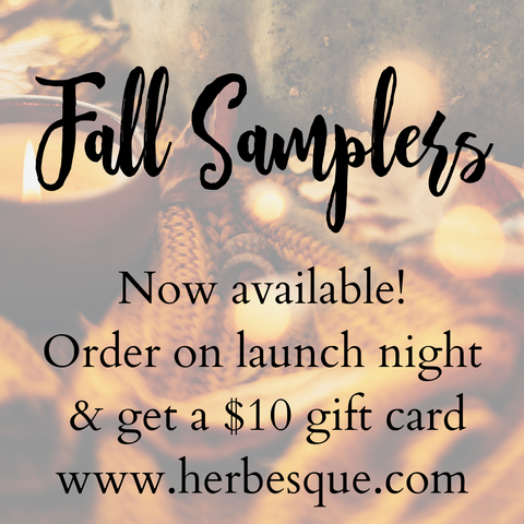 Fall Samplers!