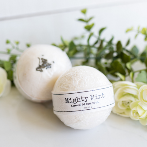 Mighty Mint Bath Bombs