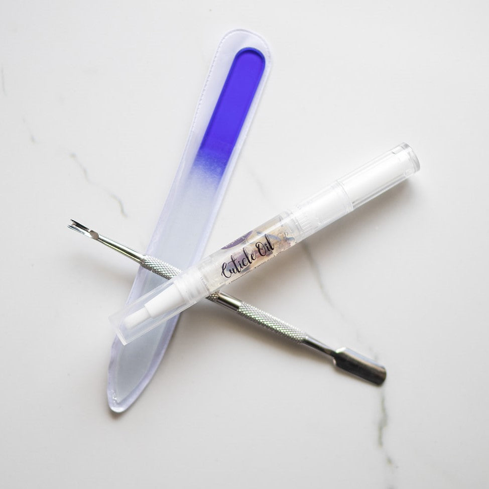 Cuticle Oil Brush Pen / Cuticle Tools / Glass Nail Files