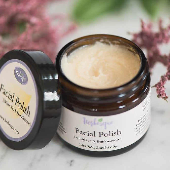Facial Polish {white tea & frankincense}
