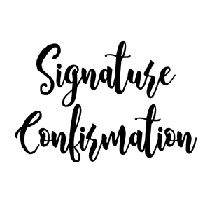 Signature Confirmation